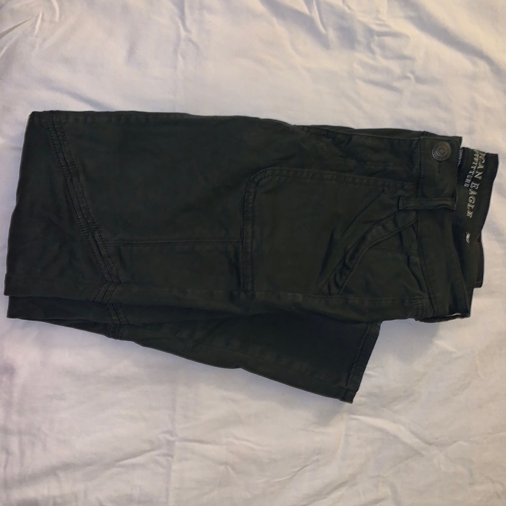 Olive Green Utility Jegging